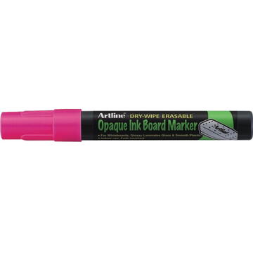 Marker cu cerneala opaca, ARTLINE, pentru table de scris, varf 2.0mm - roz fluorescent