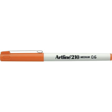 Liner ARTLINE 210, varf fetru 0.6mm - portocaliu