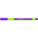 Liner SCHNEIDER Line-Up, rubber grip, varf fetru 0.4mm - violet electric