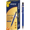Creion mecanic rubber grip, 0.7mm, clema metalica, EPENE - corp albastru