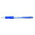Creion mecanic PENAC Sleek Touch, rubber grip, 0.7mm, varf metalic, corp transp - accesorii albastre