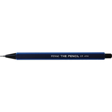 Creion mecanic PENAC The Pencil, rubber grip, 0.9mm, varf plastic - corp bleumarin