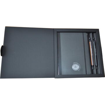 Set creioane mecanice 0.9mm & 1.3mm PENAC The Pencil + sketchbook, in cutie cadou
