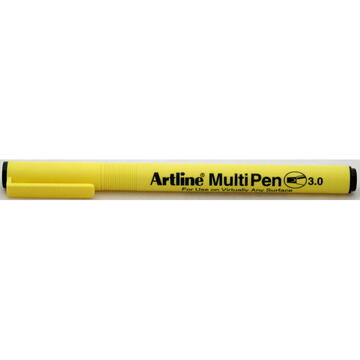 Marker universal ARTLINE Multi Pen, varf tesit 3.0mm - negru