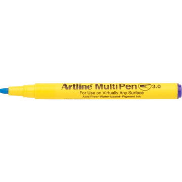Marker universal ARTLINE Multi Pen, varf tesit 3.0mm - albastru