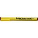 Marker universal ARTLINE Multi Pen, varf tesit 3.0mm - rosu