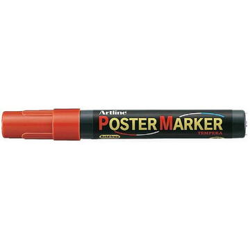 Marker pentru poster, 2.0mm, ARTLINE - rosu