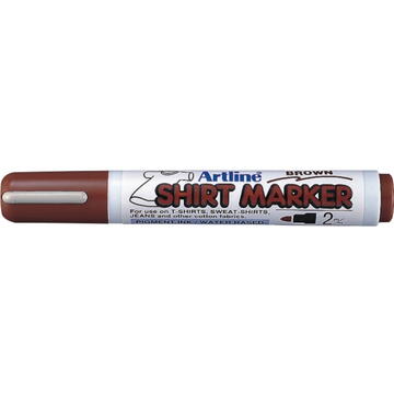 T-Shirt marker ARTLINE, corp plastic, varf rotund 2.0mm - maro