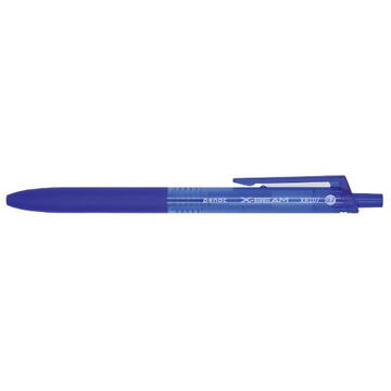 Pix PENAC X-Beam XB-107, rubber grip, 0.7mm, clema plastic, corp albastru - scriere albastra