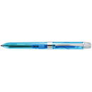 Pix multifunctional PENAC Ele-001, doua culori + creion mecanic 0.5mm - transparent bleu