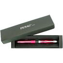 Pix multifunctional cu doua culori / creion mecanic 0.5mm, PENAC ELE 001 in cutie cadou, rosu