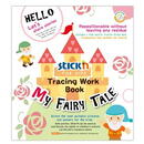 Stick'n Carte educativa Stick"n Tracing Work Book - My Fairy Tale