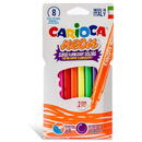 Articole pentru scoala Carioca lavabila, varf 1-4.7mm, fluorescenta, 8 buc/cutie, CARIOCA Neon