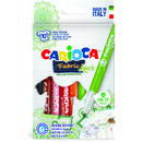 Articole pentru scoala Carioca pentru textile, varf subtire - 2.6mm, rezistent la spalare, 10 culori/cutie, CARIOCA Fabric