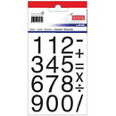 Accesorii birotica Etichete cu cifre + semne matematice, 25 x 25 mm, 36buc/set, TANEX