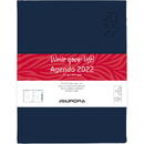 Agende aurora Agenda 16x21cm,1zi/2pag,LARGO DE LUXE Vivella -asortate