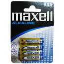 Locale Baterii alkaline R3, AAA,1.5V,4 buc/set - Maxell