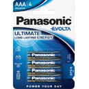 Locale Baterii alkaline R3, AAA, 1.5V, 4 buc/blister - Panasonic Evolta