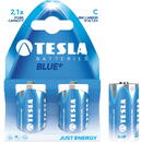 Locale Baterii zinc carbon R14, 2 buc/set, Tesla Blue - A1099137020