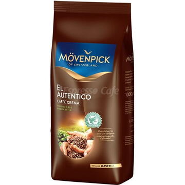 Cafea boabe Movenpick El authentico, 1000 gr./pachet