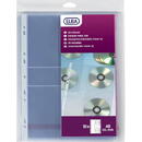 Accesorii birotica Folie protectie A4, pentru 4 CD/DVD, 110 microni, 10buc/set, ELBA