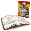 Pukka Pad Carte colorat, A4, 24 file, 100g/mp, coperti carton, PUKKA Pirates Treasure Island