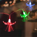 Family Pound Șir de lumină cu LED - floral - 20 de LED-uri - 2,85 metri - culoare - 2 x AA