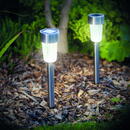 Garden of Eden Lampă solară LED pentru exterior - 190 x 45 mm, metal