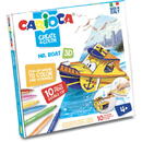 Articole pentru scoala Set articole creative CARIOCA Create & Color - Mr. BOAT 3D
