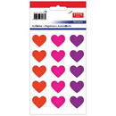 Articole pentru scoala Stickere decorative, 15 buc/fila, 2 file/set, TANEX Kids - inimi