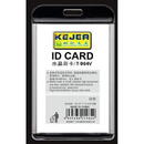 Accesorii birotica Suport PP-PVC rigid, pentru ID carduri, 105 x 74mm, orizontal, KEJEA - alb