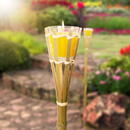 Garden of Eden Lumânare parfumată citronella, din bambus - 75 x 6,5 cm