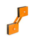 Accesoriu sudura HANDY - Magnet de fixare dublu, articulat, pentru sudură - reglabil 360° - 22 kgf / magnet