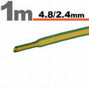 Handy Tub termocontractibilGalben-verde • 4,8 / 2,4 mm