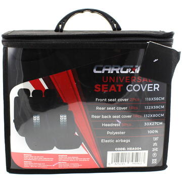 Husa scaun Huse universale pentru scaune auto - negre - CARGUARD