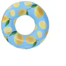 Articole plaja BESTWAY Colac gonflabil pentru inot cu lamai, albastru cu galben 119 cm