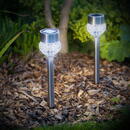 Garden of Eden Lampă solară cu LED pentru grădină, din sticlă