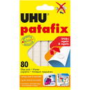 UHU Patafix lipici alb din plastic - 80 buc / pachet