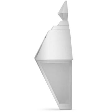 Family Lampa solara LED - alb, alb rece - 14 x 6,2 x 19 cm