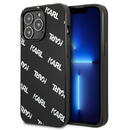 Husa Karl Lagerfeld KLHCP13LPULMBK3 iPhone 13 Pro / 13 6,1" hardcase Negru/black Allover