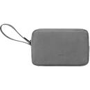 Husa Baseus EasyJourney Series small travel bag phone pouch, headphones and other small items gray