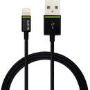 Accesorii birotica Cablu de date LEITZ Complete, Lightning USB la USB-A, 30 cm, negru