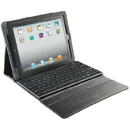 Accesorii birotica Carcasa LEITZ Complete Classic Pro, cu capac si tastatura pentru iPad Gen 3/4 /iPad 2, QWERTZ - negr