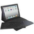 Accesorii birotica Carcasa LEITZ Complete Tech Grip, cu capac si tastatura pentru iPad Gen 3/4 /iPad 2, QWERTZ - negru