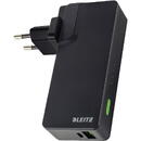 Accesorii birotica Incarcator si Baterie Leitz Complete port USB, 3000mAh, negru