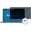 Accesorii birotica Filtru de confidentialitate Kensington, pentru laptop, 14.0", 16:9, 2 zone, detasabil