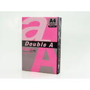 DOUBLE-A Hartie color pentru copiator A4, 75g/mp, 500coli/top, Double A - roz neon