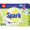 Detergent tablete, pentru masina de spalat vase, 30 tablete/cutie, SANO San Spark
