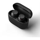 CASTI Edifier, wireless, intraauriculare - butoni, pt smartphone, microfon pe casca, conectare prin Bluetooth 5.0, negru, "TWSX3-BK"