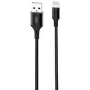 Cable USB to Lightning XO NB143, 1m (black)